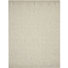 Nourison Home Interlock ITL04 8' x 10'6" Ivory/Grey Modern Indoor Rug (Dropshippable)