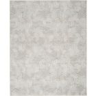 Nourison Home Grafix GRF39 7'10" x 9'10" Grey Modern Indoor Rug (Dropshippable)