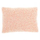 Nourison Home Sofia Fully Beaded Pearls 10" x 14" Blush Indoor Throw Pillow