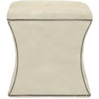 Bernhardt Interiors Roscoe Leather Ottoman (Grade L3)