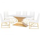 Nuevo Furniture Praetorian Dining Table Set - HGNA561