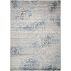 Nourison Home Somerset ST74 3'6" x 5'6" Silver/Blue Indoor Rug