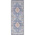 Nourison Home Fulton FUL11 1'10" x 5' Blue Vintage Indoor Rug (Dropshippable)
