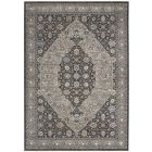 Nourison Home Starry Nights STN11 5'3" x 7'3" Grey/Blue Vintage Indoor Rug (Dropshippable)