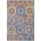 Nourison Home Ankara Global ANR05 4' x 6' Multicolor Rectangle Bohemian Indoor Rug (Dropshippable)