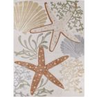 Nourison Home Aloha ALH24 9' x 12' Ivory Multicolor Rectangle Outdoor Rug (Dropshippable)