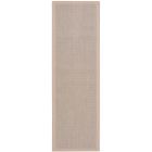 Nourison Home Sisal Soft SSF07 2'6" x 8' Mushroom Farmhouse Indoor Rug (Dropshippable)