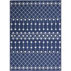 Nourison Home Grafix GRF37 6' x 9' Navy Bohemian Indoor Rug (Dropshippable)