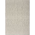 Nourison Home Positano POS02 7' x 10' Light Grey Modern Rug (Dropshippable)