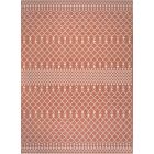 Nourison Home Positano POS02 9' x 12' Terracotta Modern Rug (Dropshippable)