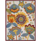 Nourison Home Aloha ALH25 12' x 15' Multicolor Rectangle Contemporary Rug (Dropshippable)