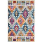 Nourison Home Passion PSN02 1'10" x 2'10" Multicolor Bohemian Indoor Rug