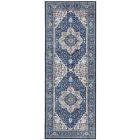 Nourison Home Fulton FUL10 1'10" x 5' Navy Ivory Vintage Indoor Rug (Dropshippable)