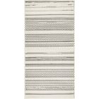 Nourison Home Grafix GRF41 2' x 4' Ivory Grey Modern Indoor Rug (Dropshippable)