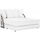 Bernhardt Exteriors Bali Daybed, Gray Flannel #6063-000 (Grade P)