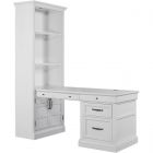 Parker House Shoreham Effortless White Peninsula Desk