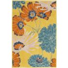 Nourison Home Allur ALR06 2' x 3' Yellow Multicolor Rectangle Contemporary Indoor Rug (Dropshippable)