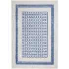 Nourison Home Whimsicle WHS13 5' x 7' Ivory Blue Farmhouse Indoor Rug (Dropshippable)