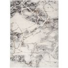 Nourison Home Elation ETN13 5'3" x 7'3" Ivory Grey Modern Indoor Rug (Dropshippable)