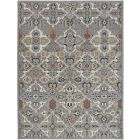 Nourison Home Allur ALR03 9' x 12' Grey Rectangle Bohemian Indoor Rug