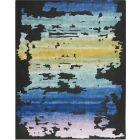 Nourison Home Prismatic PRS23 7'9" x 9'9" Black/Multi Modern Indoor Rug (Dropshippable)