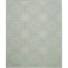 Nourison Home Jubilant JUB06 7'10" x 9'10" Ivory Green Farmhouse Indoor Rug (Dropshippable)