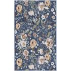 Nourison Home Washables NWB01 3' x 5' Navy Multicolor Vintage Indoor Rug (Dropshippable)