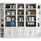 Parker House Catalina 5pc Library Wall in White - #4