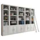 Parker House Catalina 5pc Library Wall in White - #2