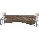 Parker Living Polaris Kahlua 6pc Sectional with 1pc Armless Recliner