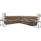 Parker Living Polaris Kahlua 6pc Sectional with 2pc Armless Chair