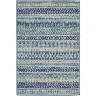 Nourison Home Passion PSN26 1'10" x 2'10" Navy Blue Bohemian Indoor Rug (Dropshippable)
