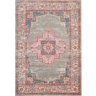 Nourison Home Passion PSN03 6'7" x 9'6" Grey Bohemian Indoor Rug (Dropshippable)