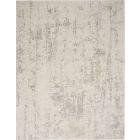 Nourison Home Quarry QUA01 7'10" x 9'10" Cream Grey Modern Indoor Rug (Dropshippable)