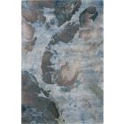 Nourison Home Prismatic PRS14 3'9" x 5'9" Grey/Slate Modern Indoor Rug