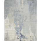 Nourison Home Silk Shadows SHA21 8'6" x 11'6" Blue/Sky Modern Indoor Rug (Dropshippable)