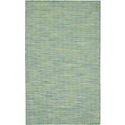 Nourison Home Positano POS01 3' x 5' Blue/Green Modern Rug (Dropshippable)