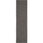 Nourison Home Positano POS01 2'2" x 8' Charcoal Modern Rug (Dropshippable)