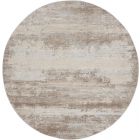 Nourison Home Rustic Textures RUS03 5'3" x Round Beige Modern Indoor Rug (Dropshippable)