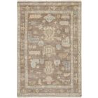 Nourison Home Odessa ODS01 5'6" x 8' Ivory Mocha Vintage Indoor Rug (Dropshippable)