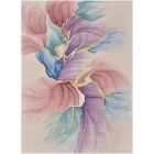 Nourison Home Prismatic PRS34 5'6" x 7'5" Ivory Modern Indoor Rug (Dropshippable)