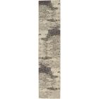 Nourison Home Celestial CES02 2'2" x 7'6" Ivory/Grey Modern Indoor Rug (Dropshippable)