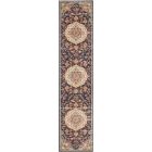 Nourison Home Passion PSN22 2'2" x 10' Navy Multicolor Transitional Indoor Rug (Dropshippable)