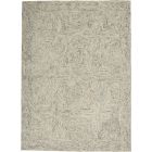 Nourison Home Interlock ITL03 5' x 7'6" Blue/Ivory Bohemian Indoor Rug (Dropshippable)
