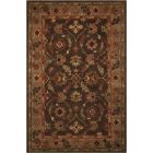 Nourison Home Tahoe TA10 5'6" x 8'6" Espresso Traditional Indoor Rug (Dropshippable)