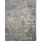 Nourison Home Quarry QUA04 7'10" x 9'10" Grey/Beige Modern Indoor Rug (Dropshippable)