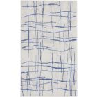 Nourison Home Whimsicle WHS09 3' x 5' Ivory Blue Modern Indoor Rug (Dropshippable)