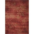 Nourison Home Somerset ST74 2' x 2'9" Flame Rustic Indoor Rug