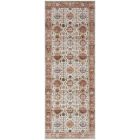 Nourison Home Fulton FUL12 1'10" x 5' Beige Multicolor Vintage Indoor Rug (Dropshippable)