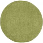 Nourison Home Essentials NRE01 4' x Round Green Outdoor Rug (Dropshippable)